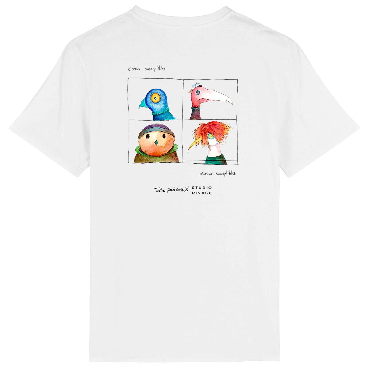 Tshirt Oiseaux Susceptibles