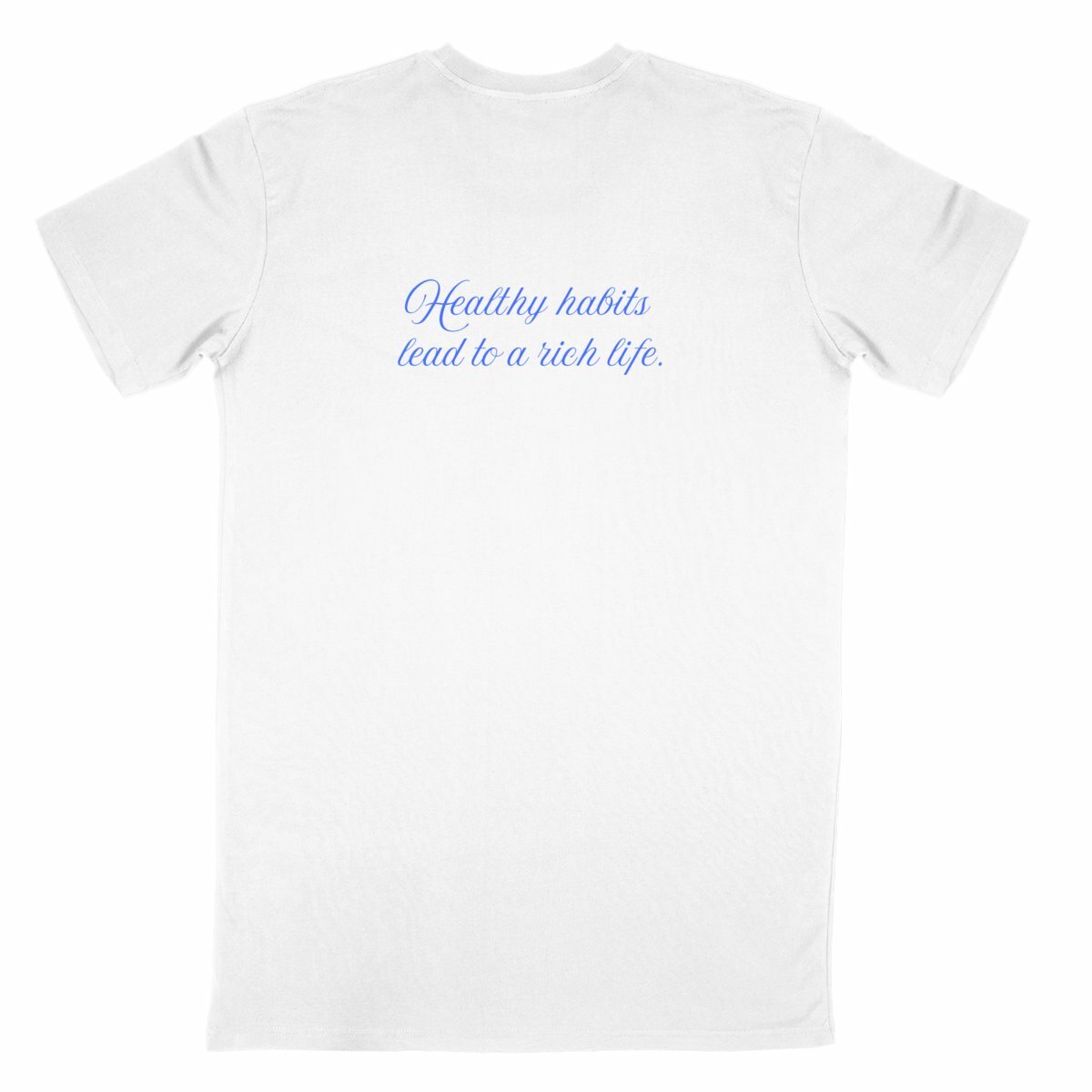 Wellness Club tee Royal Blue