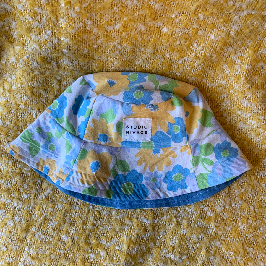 Chapeau bob réversible Flowers & Jeans