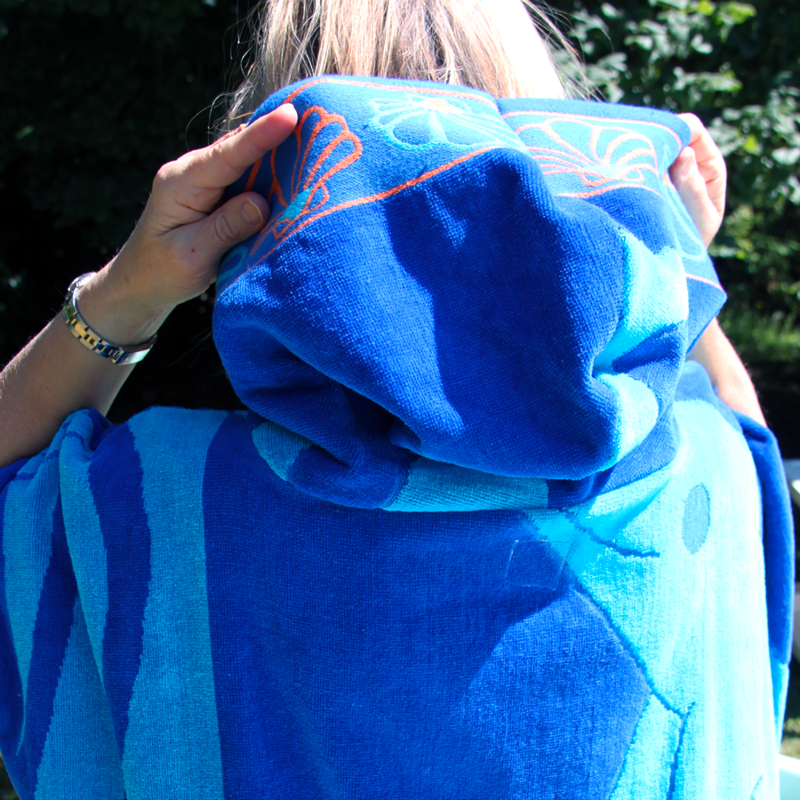 Poncho de plage Teahupoo