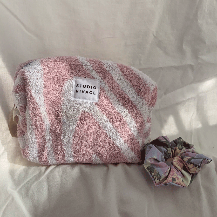 Trousse de toilette Terry Baby Pink