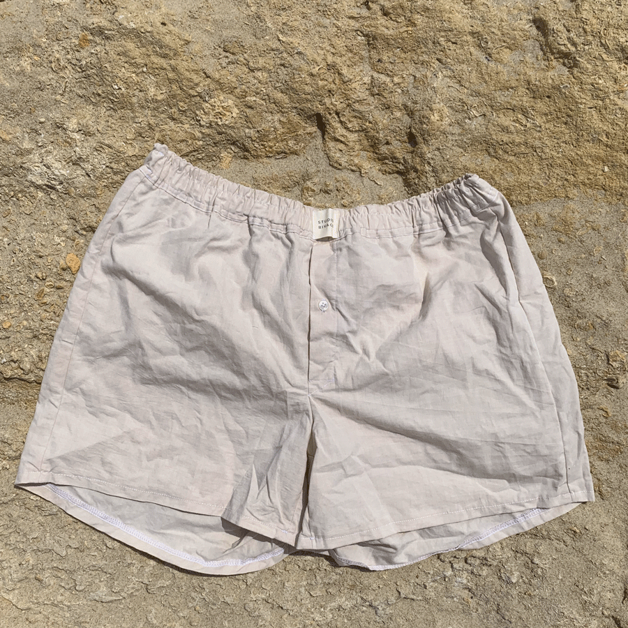 Caleçon parachute mixte Sable