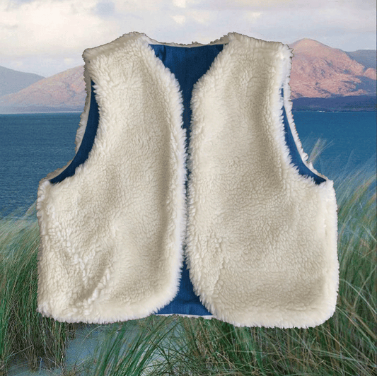 Veste réversible Sherpa & Jeans