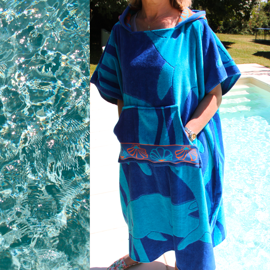 Poncho de plage Teahupoo